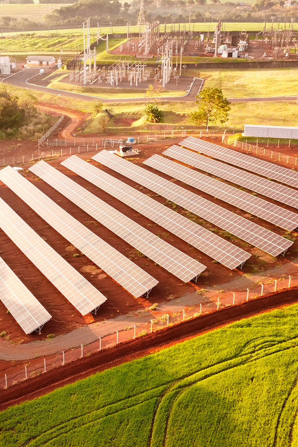 SUBESTAÇÃO E USINA SOLAR